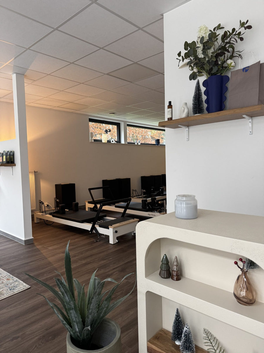Vue de l’accueil et de la salle Reformer chez Hæme